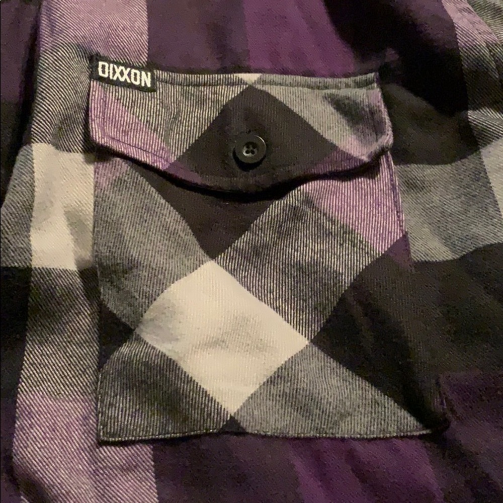 Dixxon Flannel Company purple & black 2XL